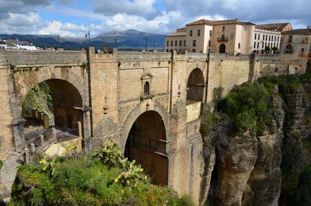 Street bridge costa de la luz