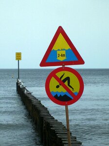 Warning signs prohibition signs shoals