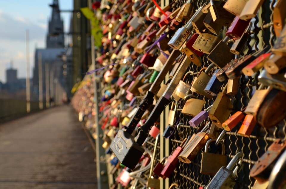Love locks places of interest tourist attraction