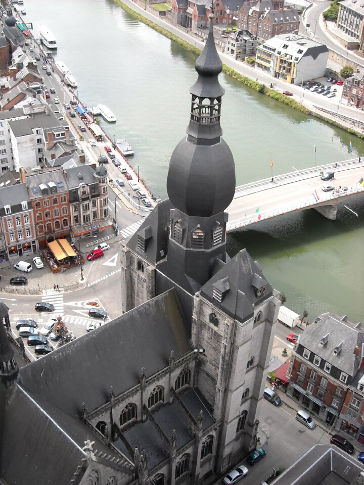 Airphoto waterway panorama
