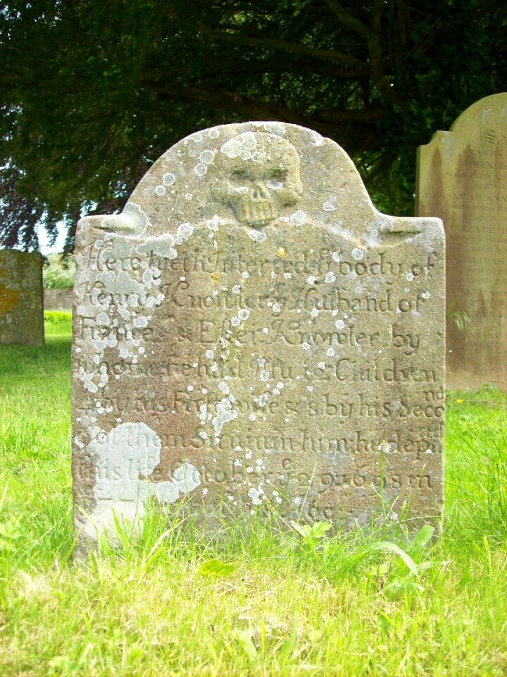 Cemetery church symbol