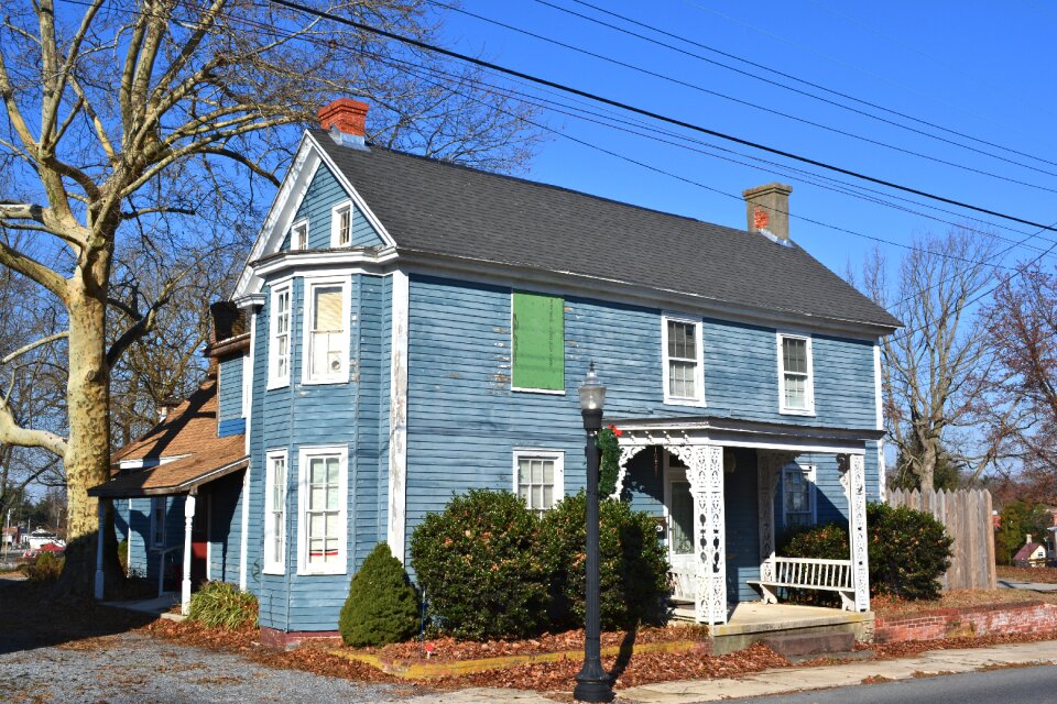 Facade front residential