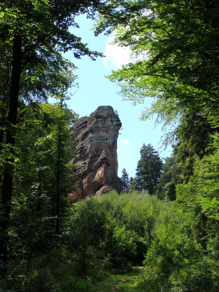 Rock climbing vertical