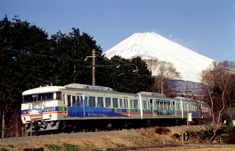 Mountain famous train