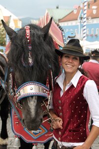 Waldkirchen woman brewery horse