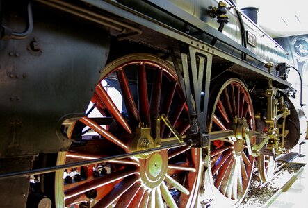 Steam locomotive nostalgic train