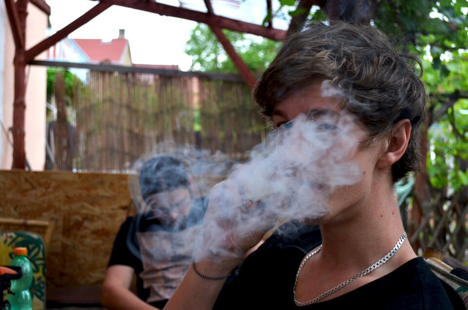 Marijuana joint ganja