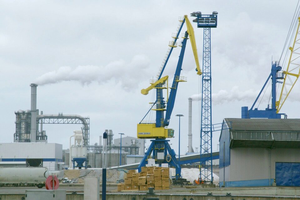 Germany harbor cargo