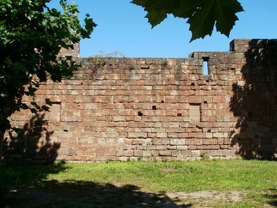 Brick wall construction texture photo