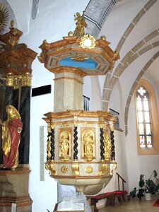 Interior decorated gold