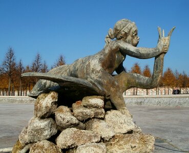 Fountain arionbrunnen schwetzingen