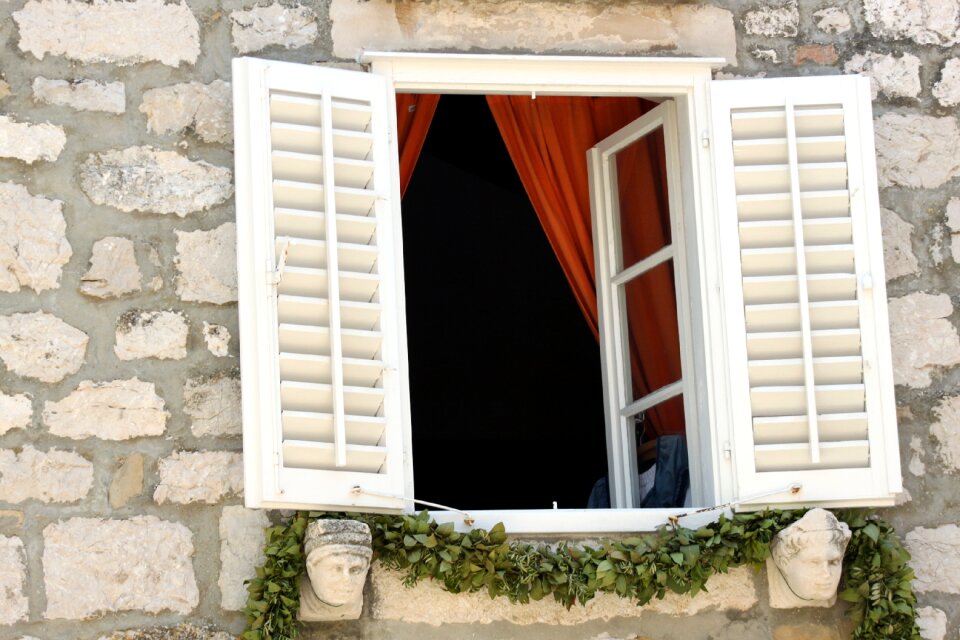 House building facade