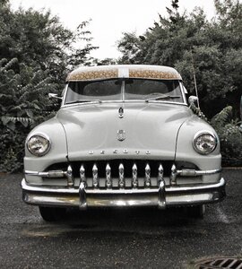 Classic vehicle transportation photo