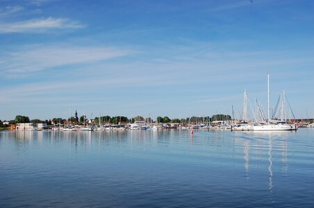 Boats sail sail masts photo