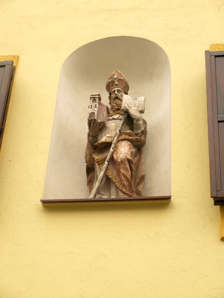 Christian saint statue