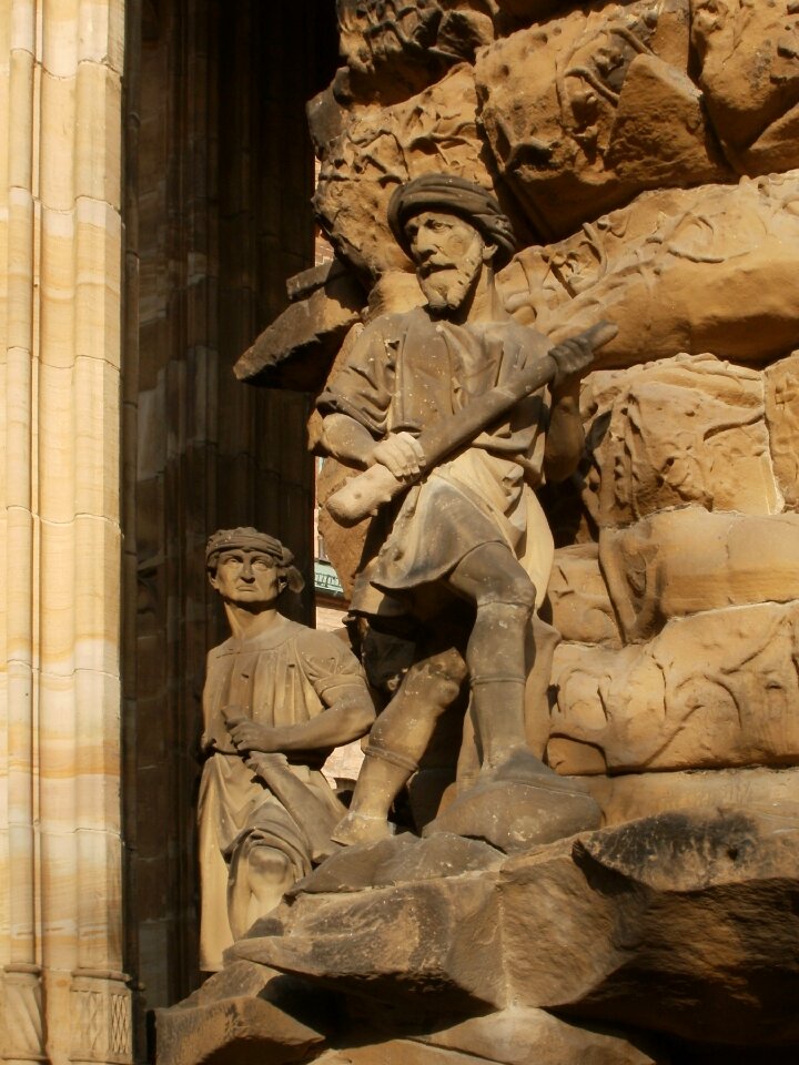 Sculpture religious symbolic