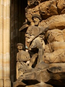 Sculpture religious symbolic