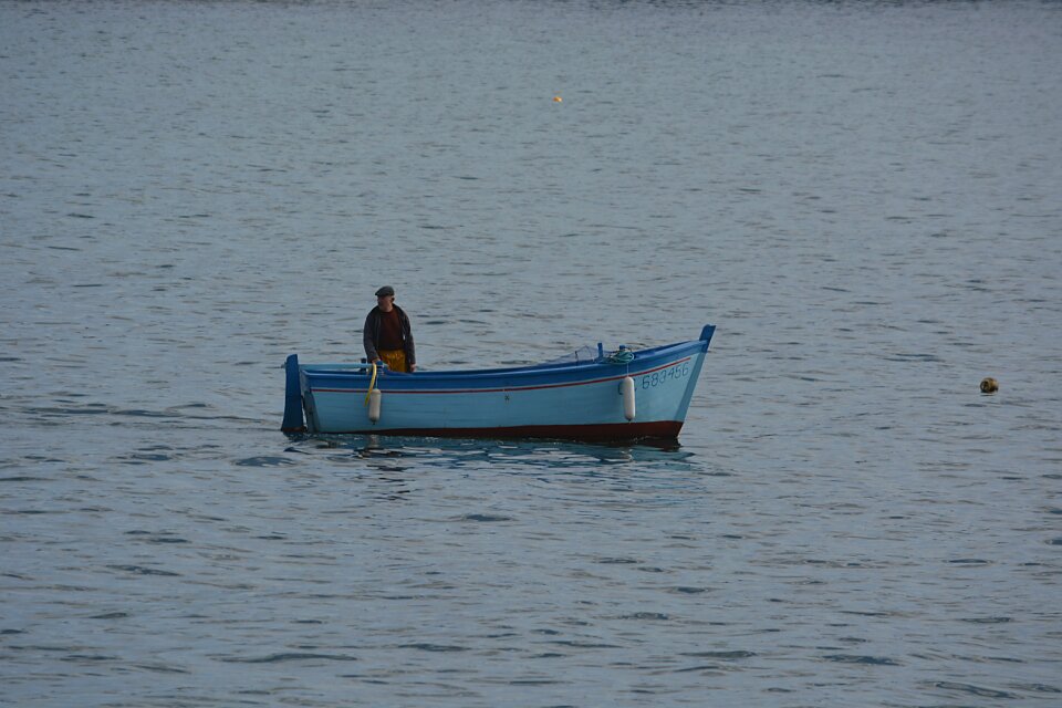 Fishing wooden boat brittany