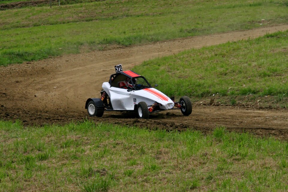 Race rally racing car