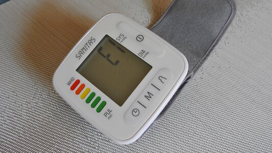 Health heart rate blood pressure photo
