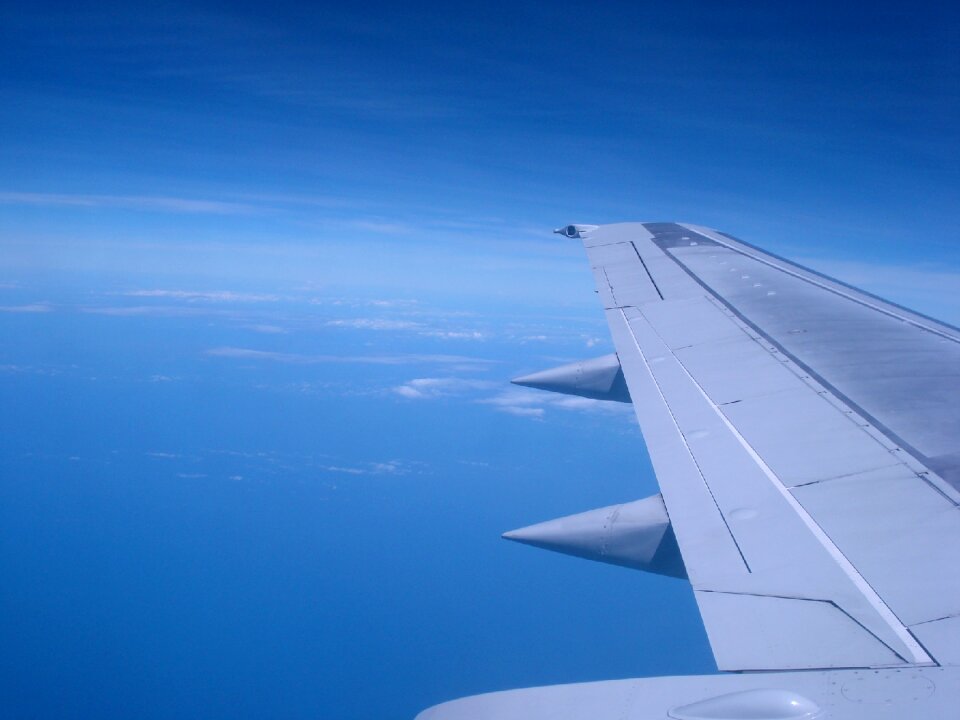 Plane travel trip photo