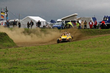 Race rally racing car