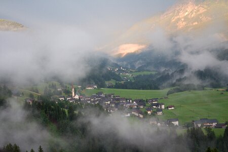 Austria village landscape photo