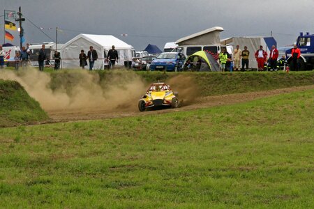 Race rally racing car