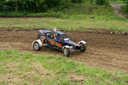 Rally racing car vehicle