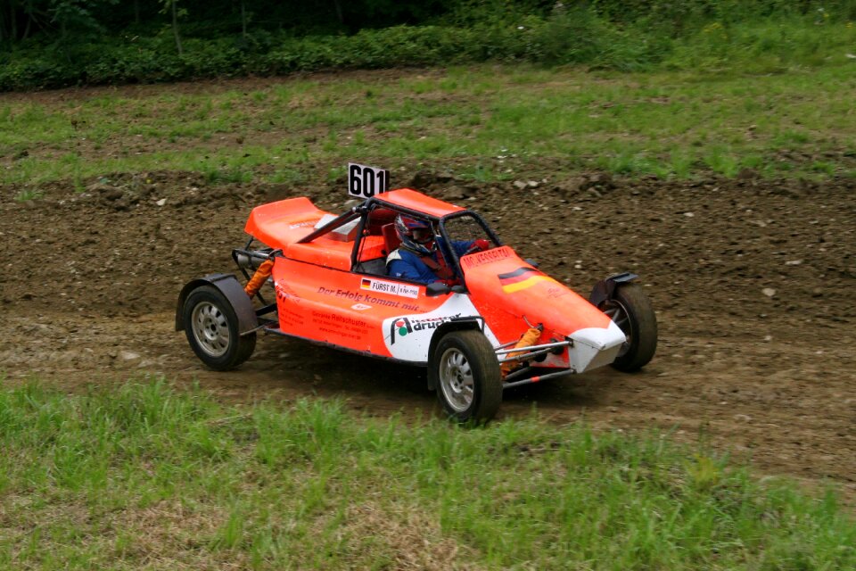 Rally racing car vehicle