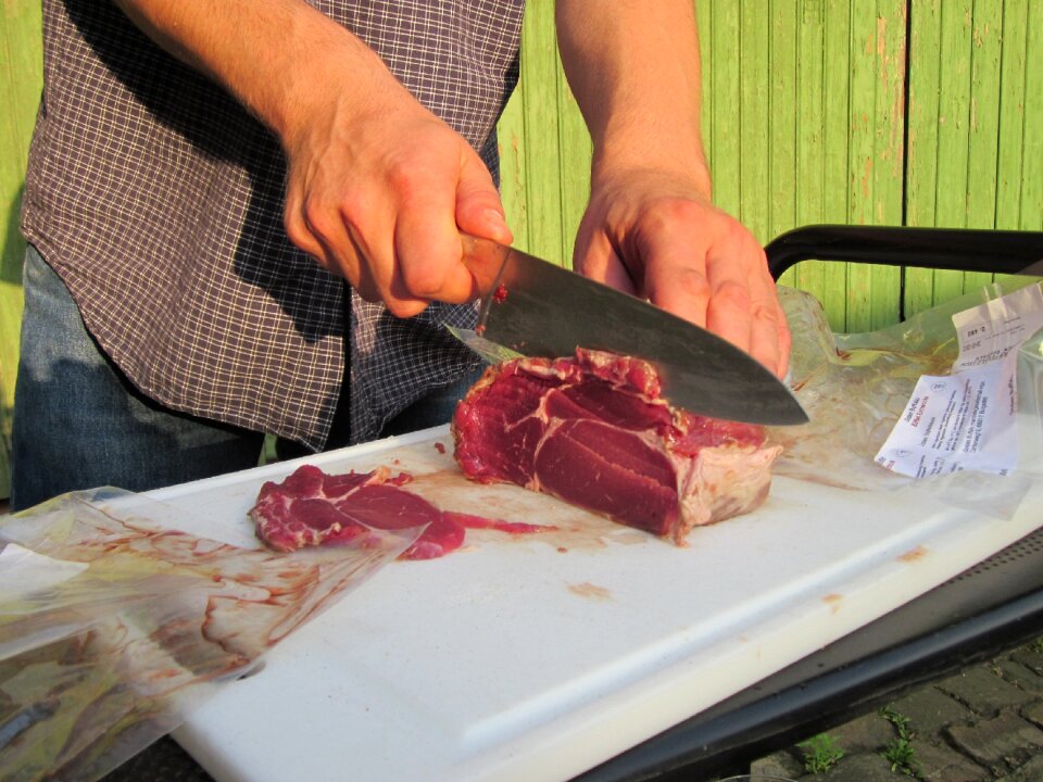 Slices cutting knife