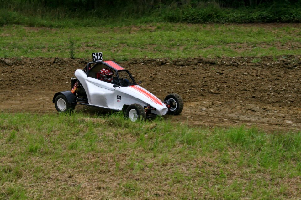 Race rally racing car
