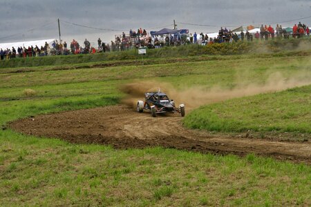 Race rally racing car