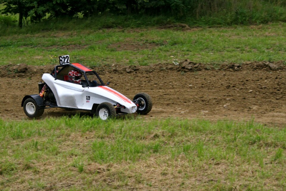 Rally racing car vehicle