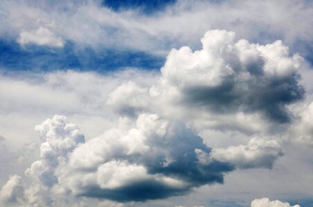 Clouds clouds form enormous photo