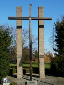Memorial cross symbol
