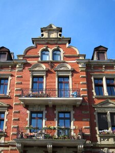 Neo renaissance balconies house