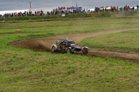 Race rally racing car