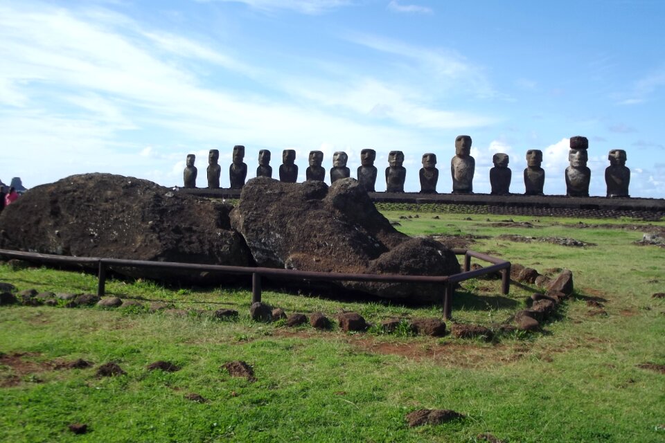 Rapa nui moai chile
