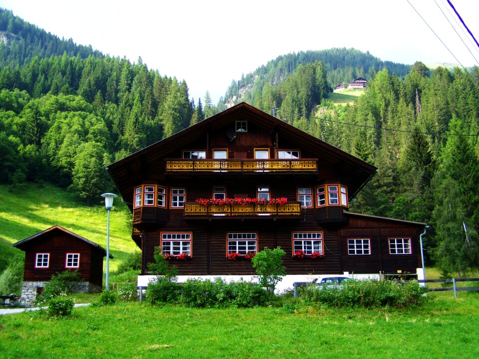 Alpine house chalet austria