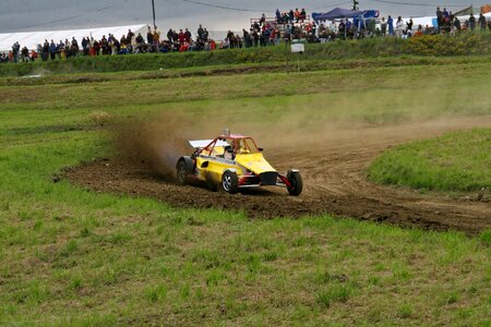 Race rally racing car