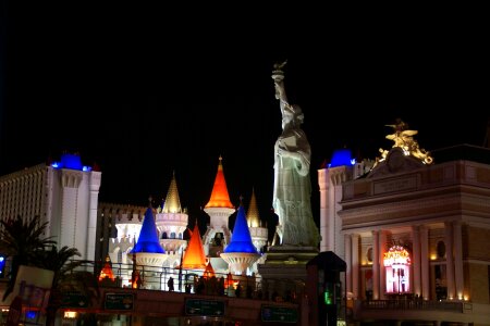 Statue of liberty castle fairytale