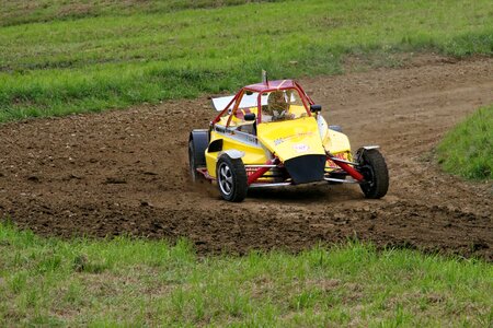 Rally racing car vehicle