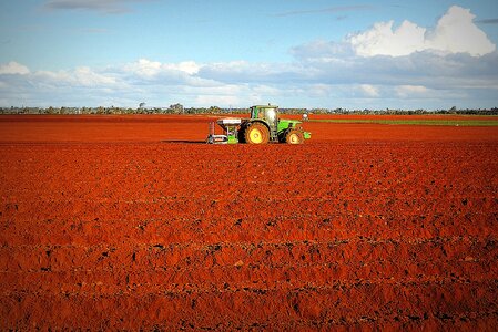 Agricultural farm landscape photo