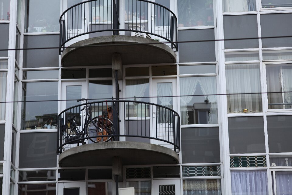 Balcony amsterdam unusual