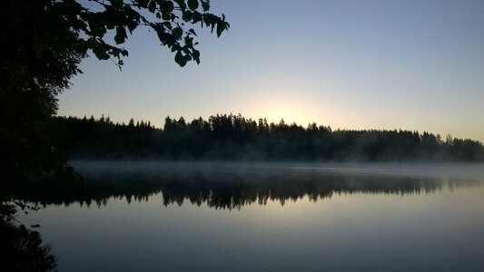 Sky nature mist photo