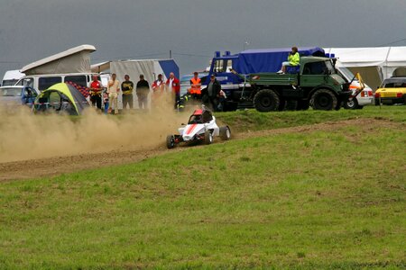 Race rally racing car