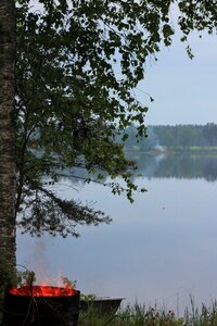 Summer water lake photo