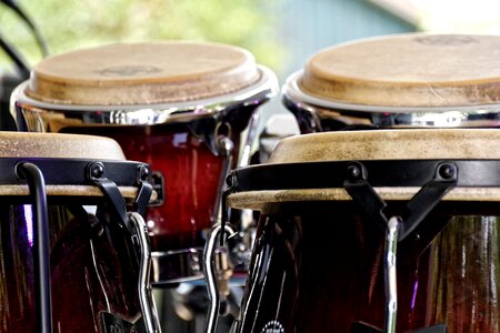 Musical instrument detail close up photo