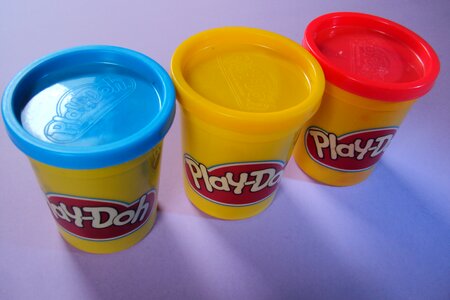 Play doh plasticine toys photo